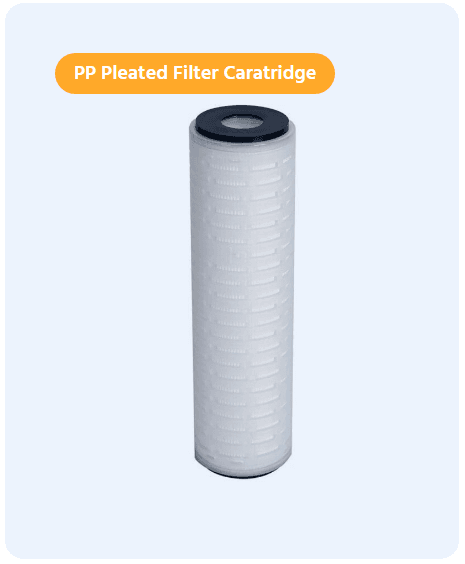 pp pleated filter cartridge