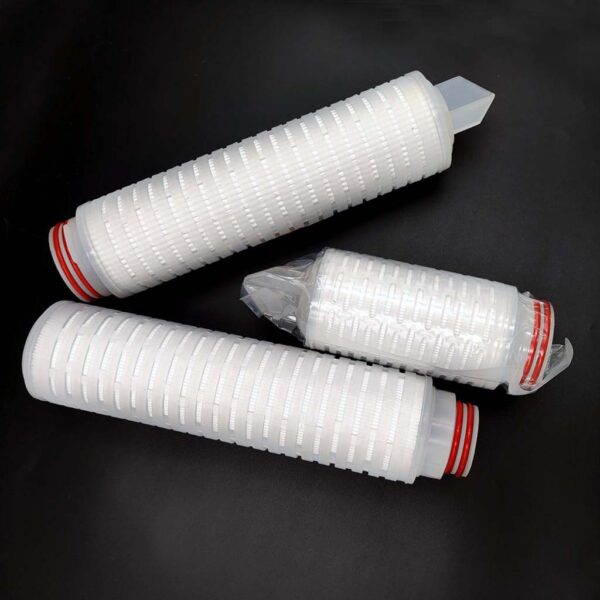 pleated style gas filter cartridges