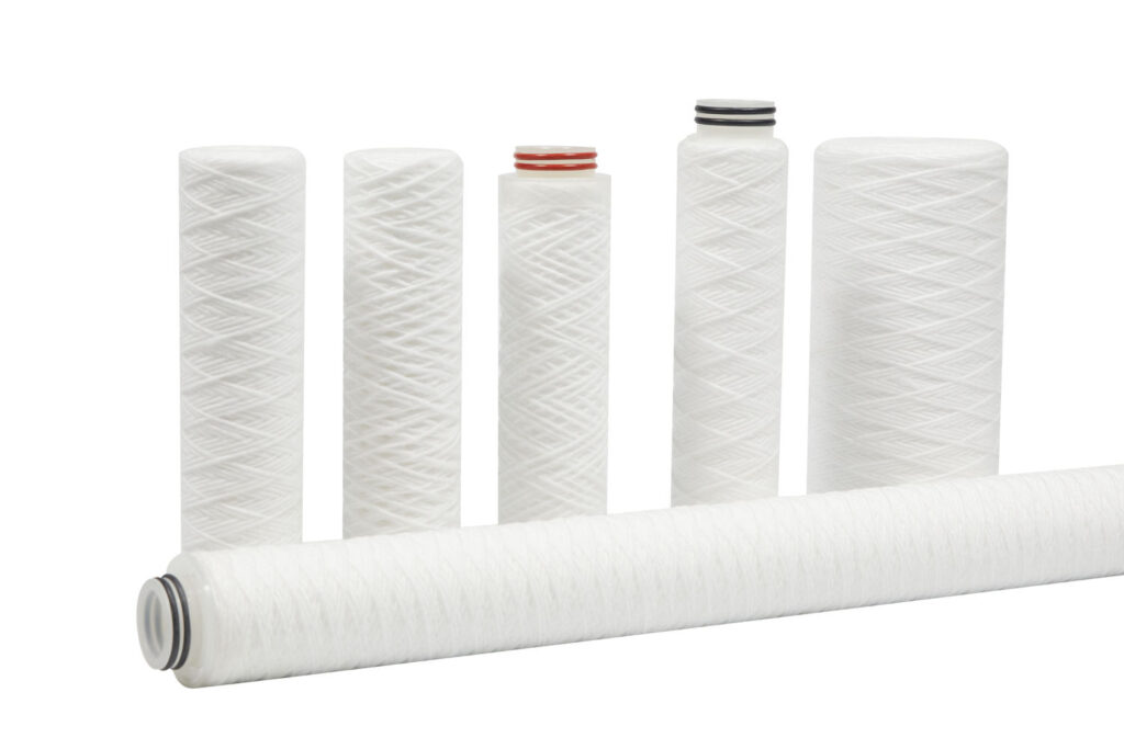 How to Choose Right Filter Cartridge for Filtration System 4 string wound filter cartridges - depth filter cartridge