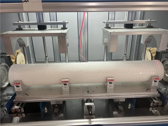pleated filter cartridge Thermal Bonding