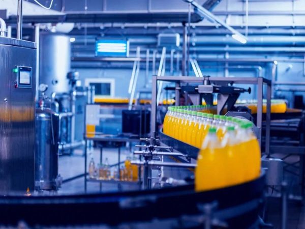 Food and beverage industry factory